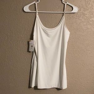 Jockey white camisole large